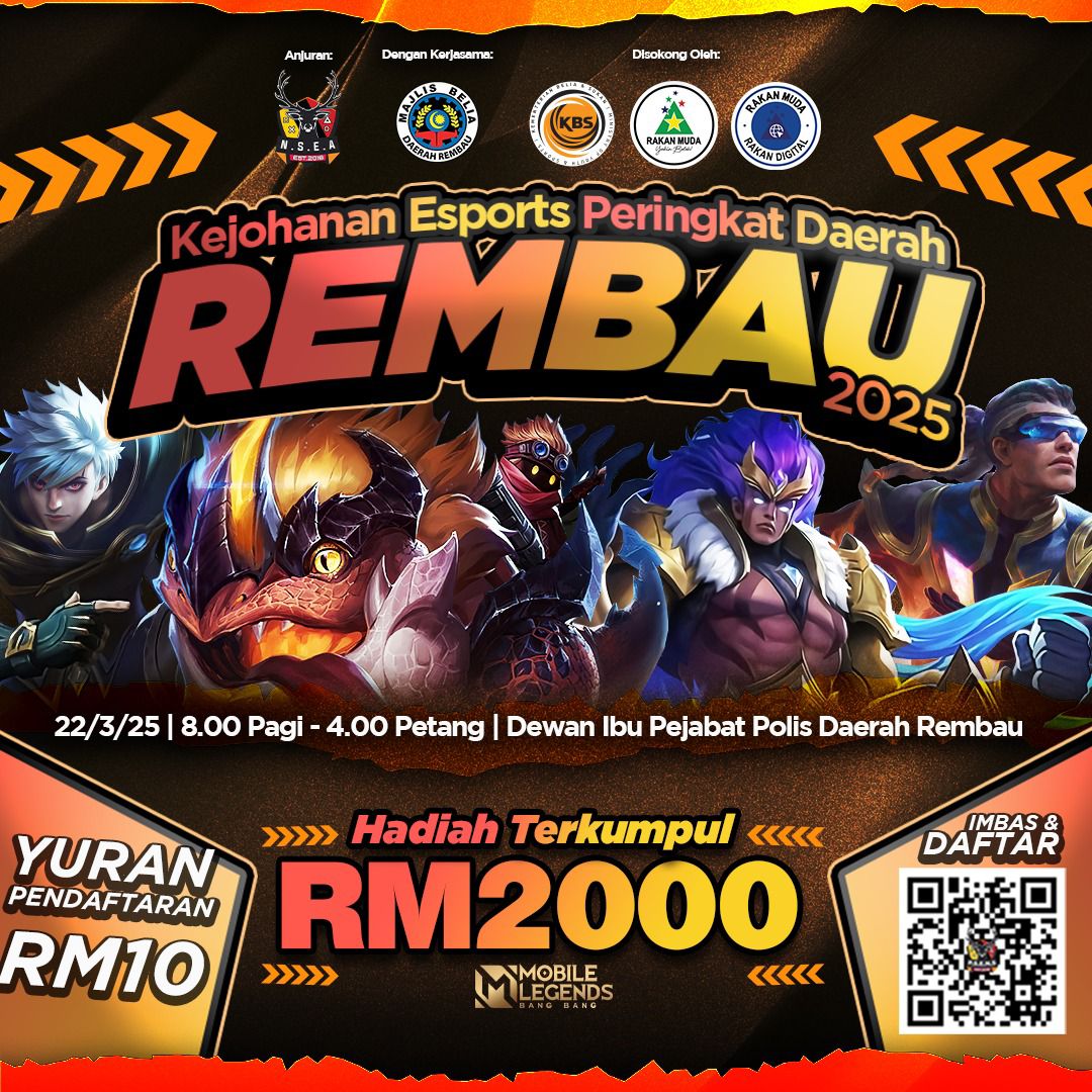 KEJOHANAN ESPORT PERINGKAT DAERAH REMBAU 2025