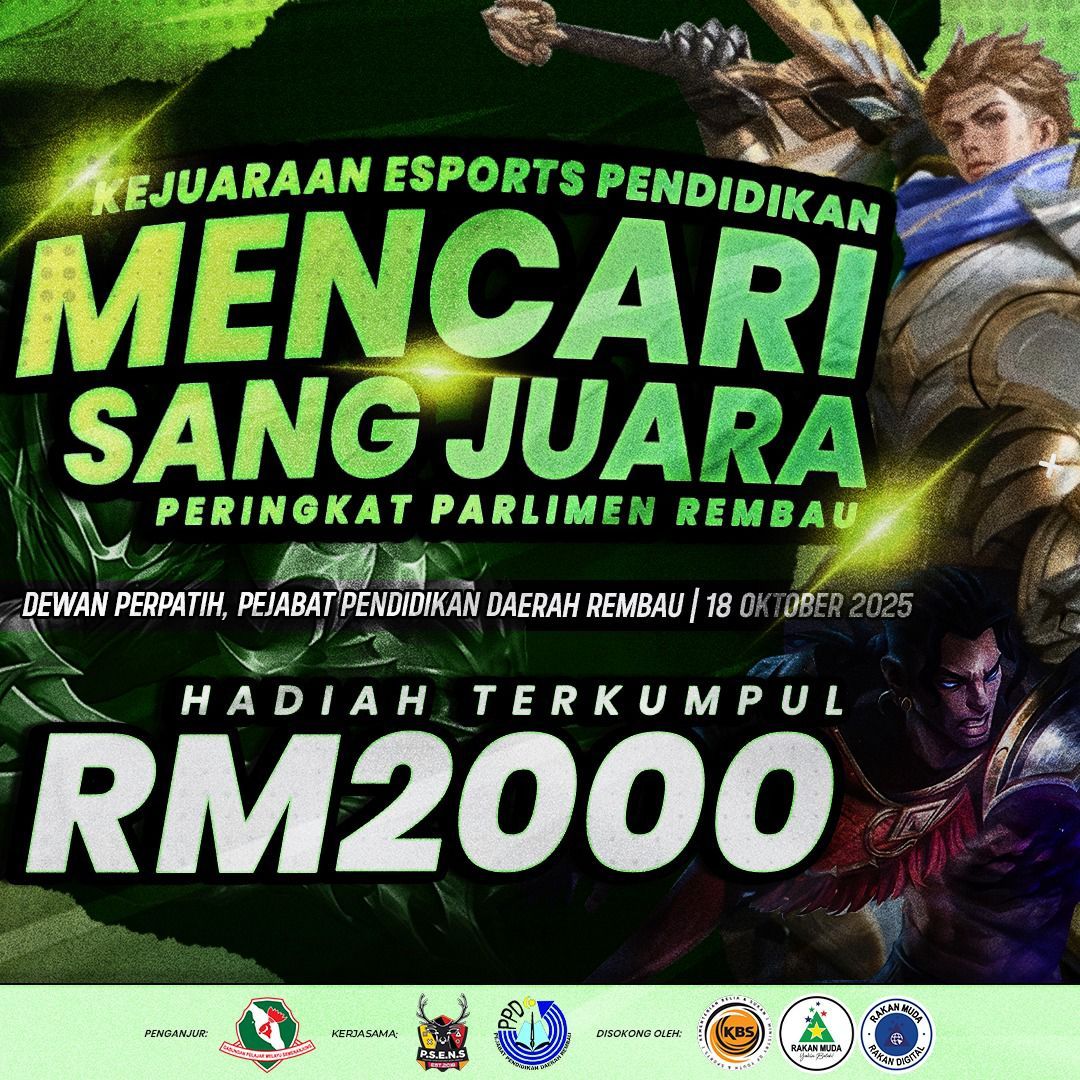 KEJUARAAN ESPORTS PENDIDIKAN - MENCARI SANG JUARA!